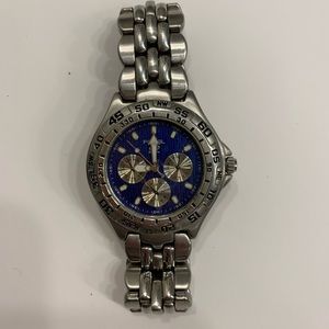 Men’s stainless steel fossil watch